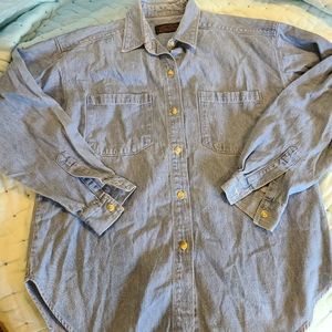 Eddie Bauer Jean Button-down Shirt